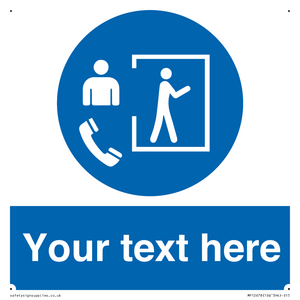 Custom Mandatory: Entry only with supervisor outside